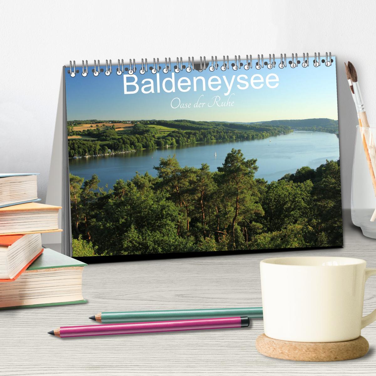 Bild: 9783383934889 | Baldeneysee - Oase der Ruhe (Tischkalender 2025 DIN A5 quer),...