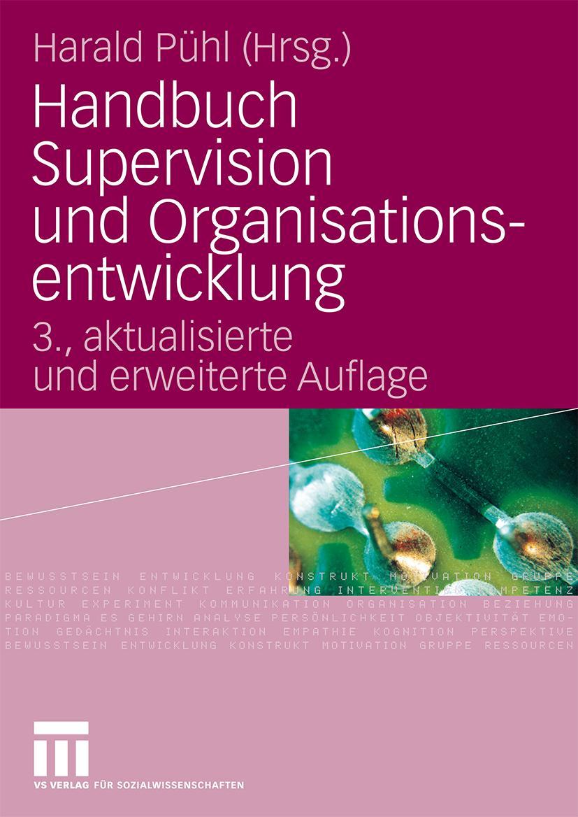 Cover: 9783531158778 | Handbuch Supervision und Organisationsentwicklung | Harald Pühl | Buch