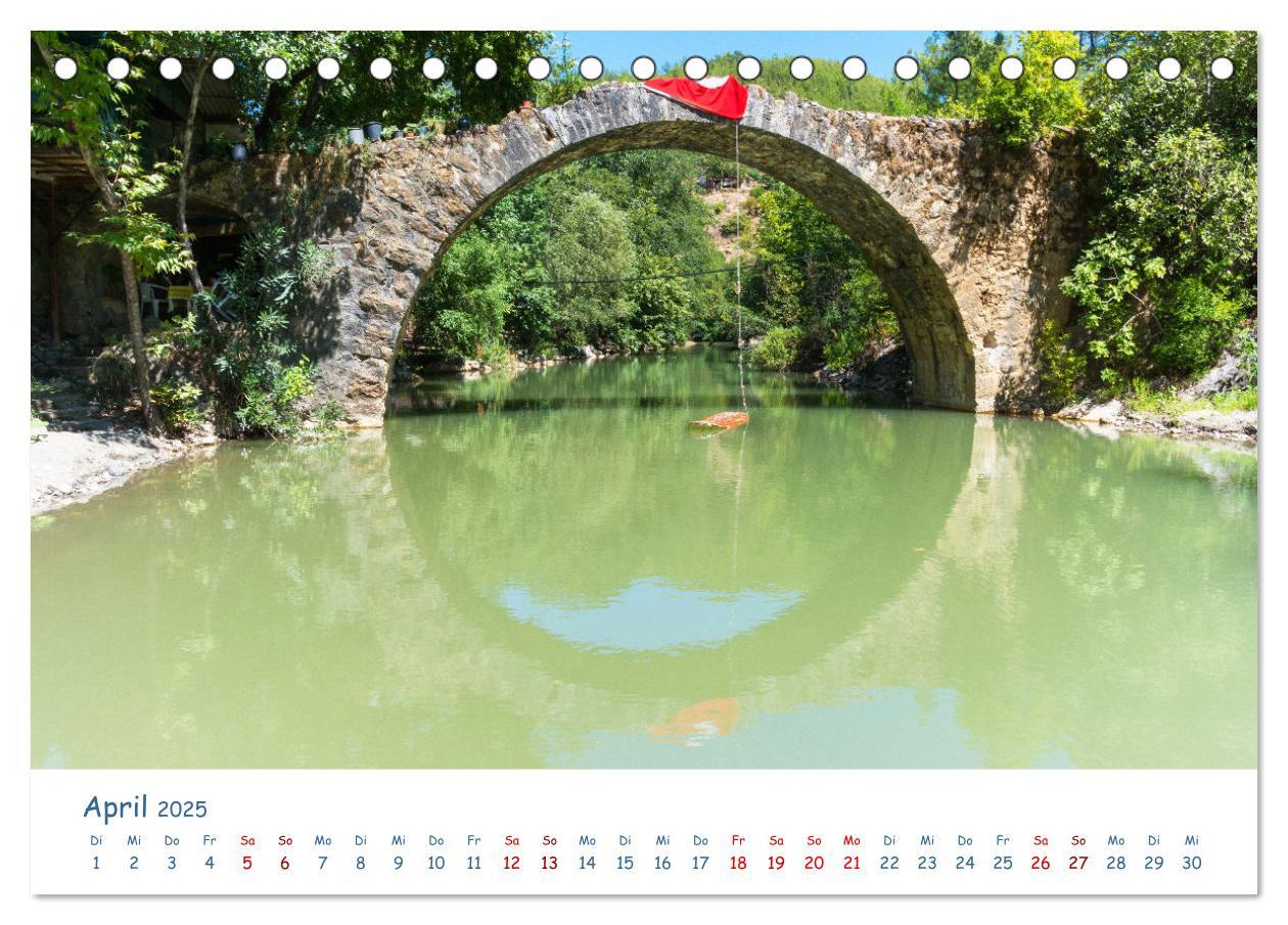 Bild: 9783383911064 | Die Südtürkei entdecken (Tischkalender 2025 DIN A5 quer), CALVENDO...