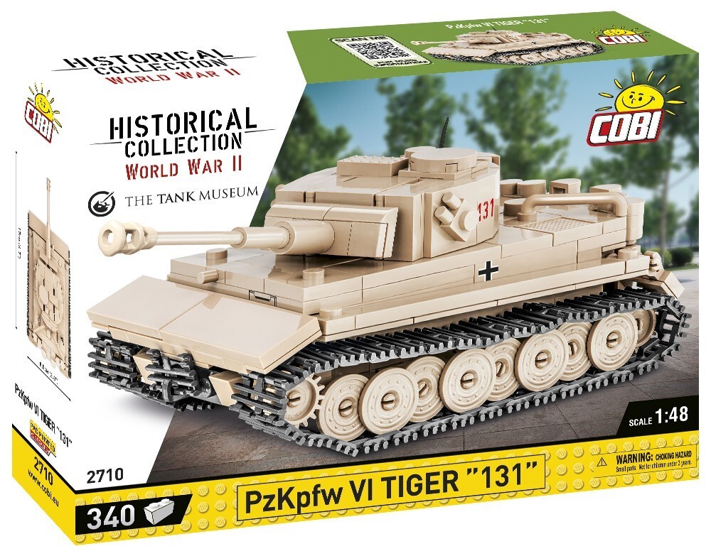 Cover: 5902251027100 | COBI 2710 - Historical Collection, PANZER VI TIGER 131 WWII | 2710