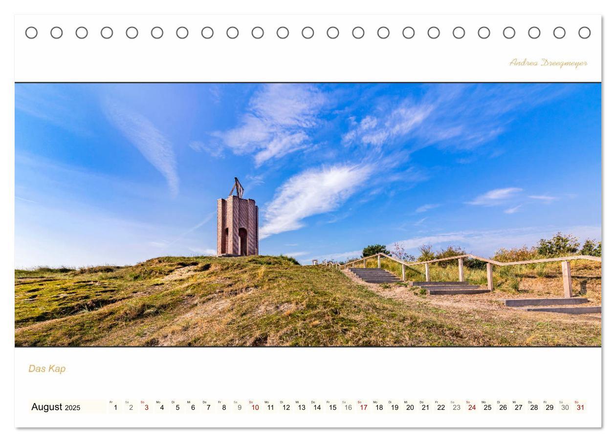 Bild: 9783435246656 | NORDERNEY PANORAMA (Tischkalender 2025 DIN A5 quer), CALVENDO...