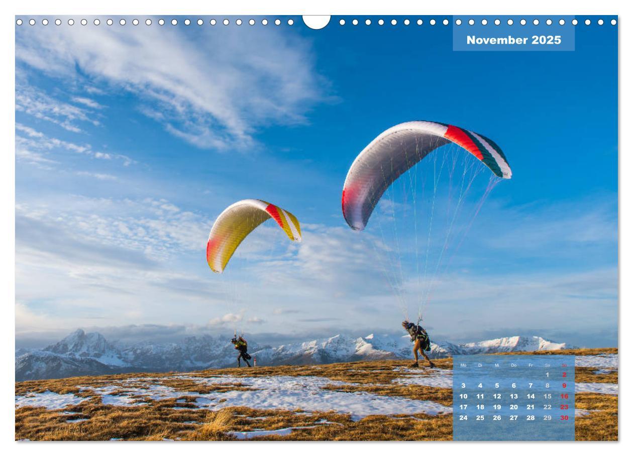 Bild: 9783435182275 | Paragliding - Aufbruch zu neuen Höhenflügen (Wandkalender 2025 DIN...