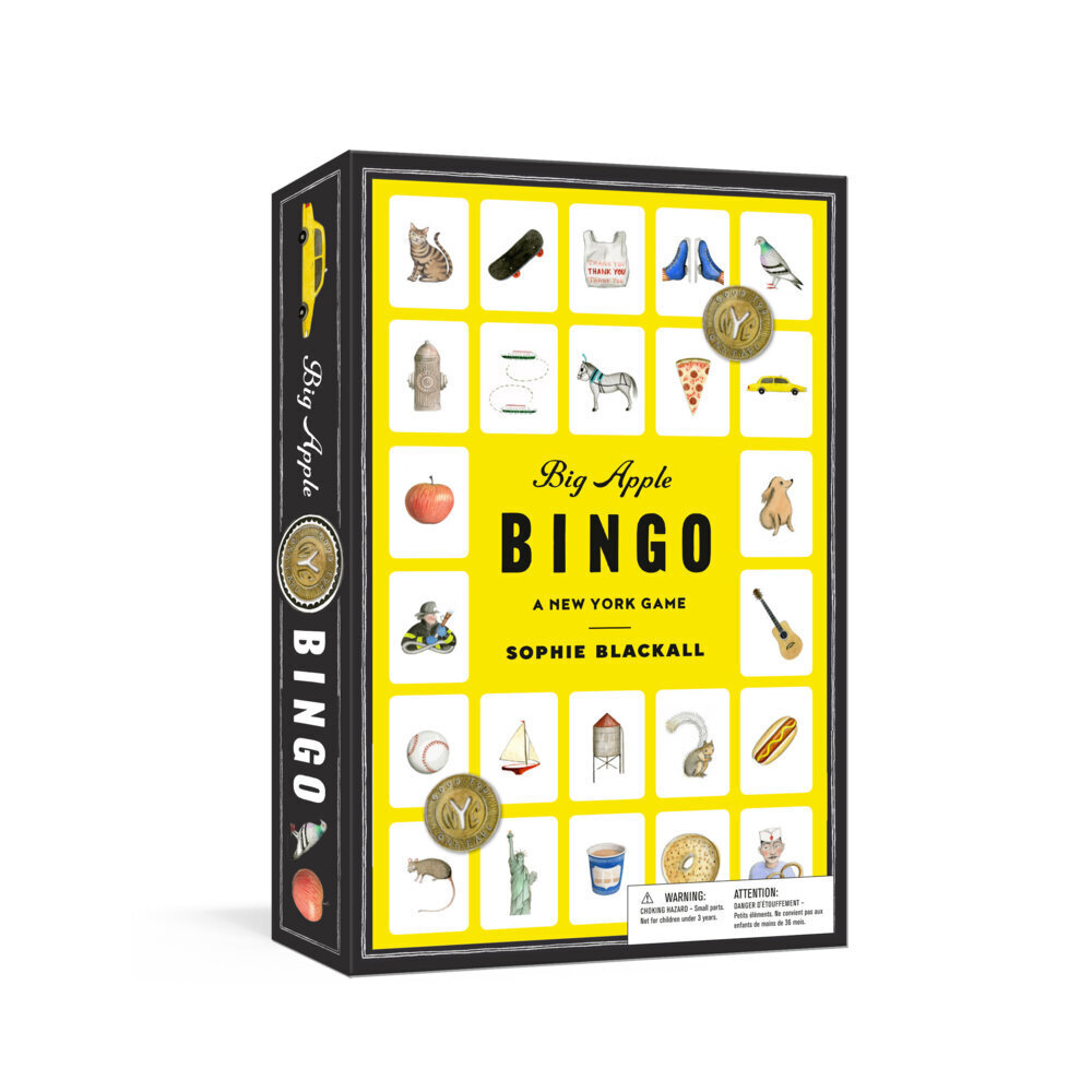 Cover: 9780525573708 | Big Apple Bingo | A New York Game: Board Games | Sophie Blackall | Box