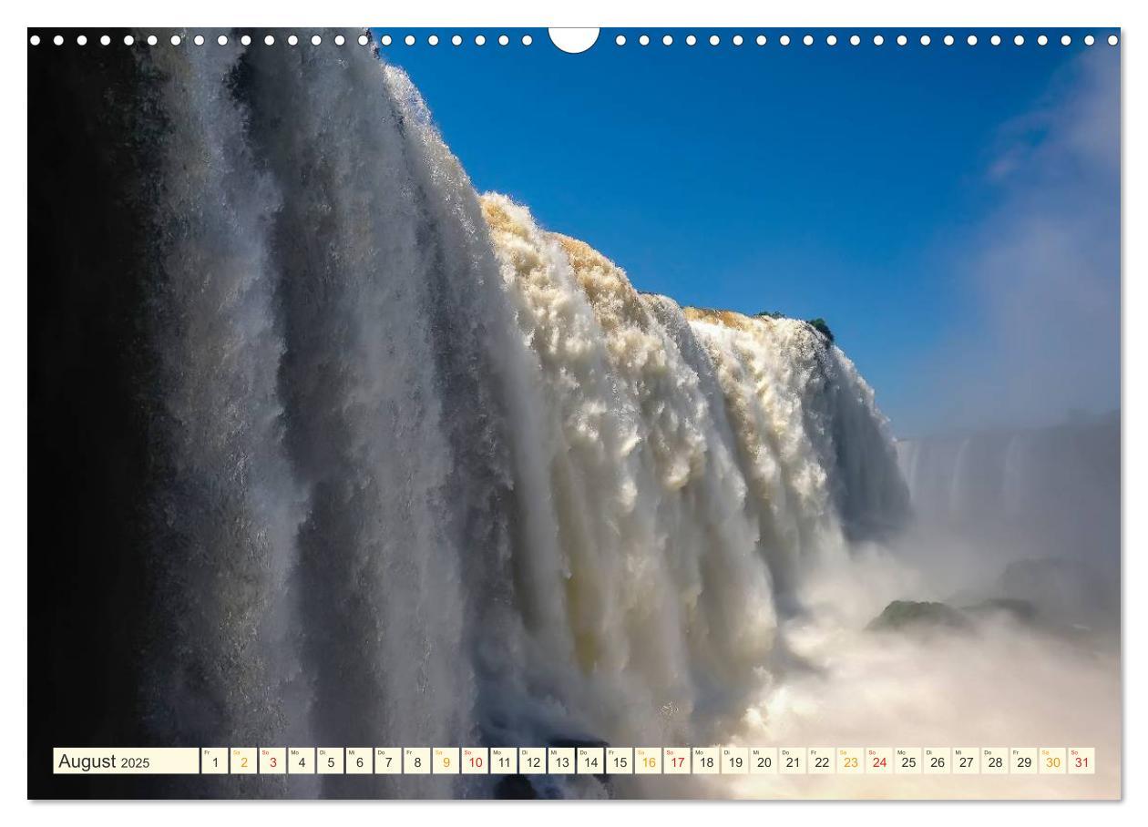 Bild: 9783435567652 | Iguazu Wasserfälle - Südamerika (Wandkalender 2025 DIN A3 quer),...