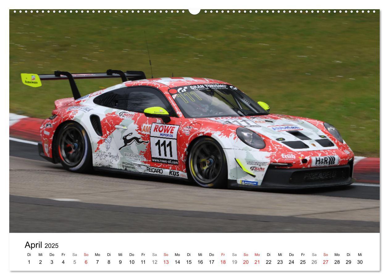 Bild: 9783435830893 | Motorsport aus Zuffenhausen (hochwertiger Premium Wandkalender 2025...