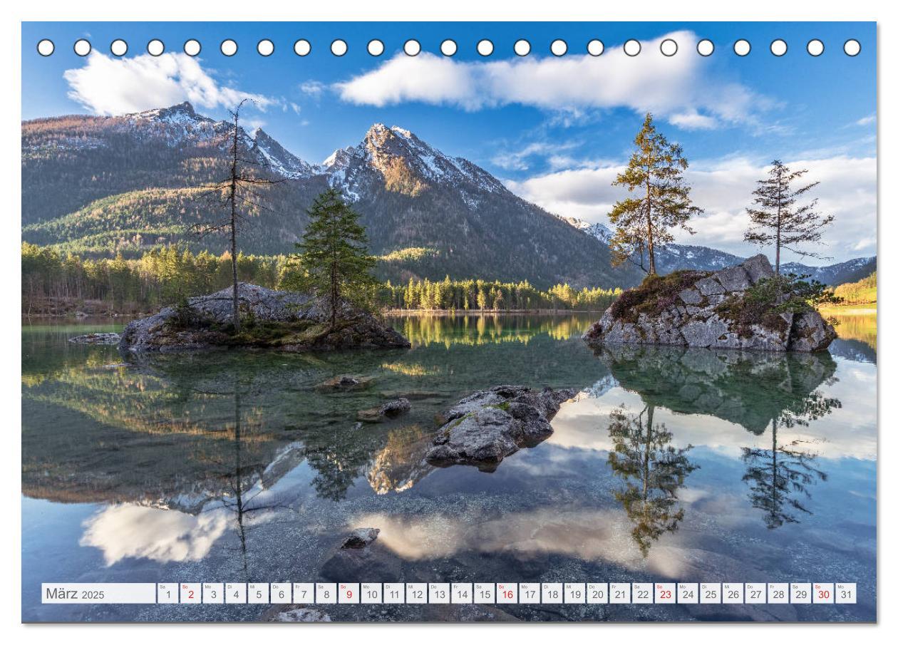 Bild: 9783435308507 | Faszinierende Bergwelten (Tischkalender 2025 DIN A5 quer), CALVENDO...