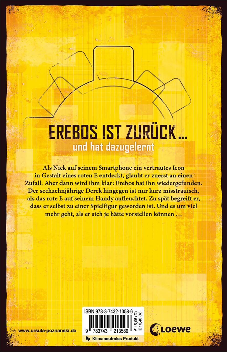 Rückseite: 9783743213586 | Erebos 2 | Ursula Poznanski | Taschenbuch | ENGLBR | 509 S. | Deutsch