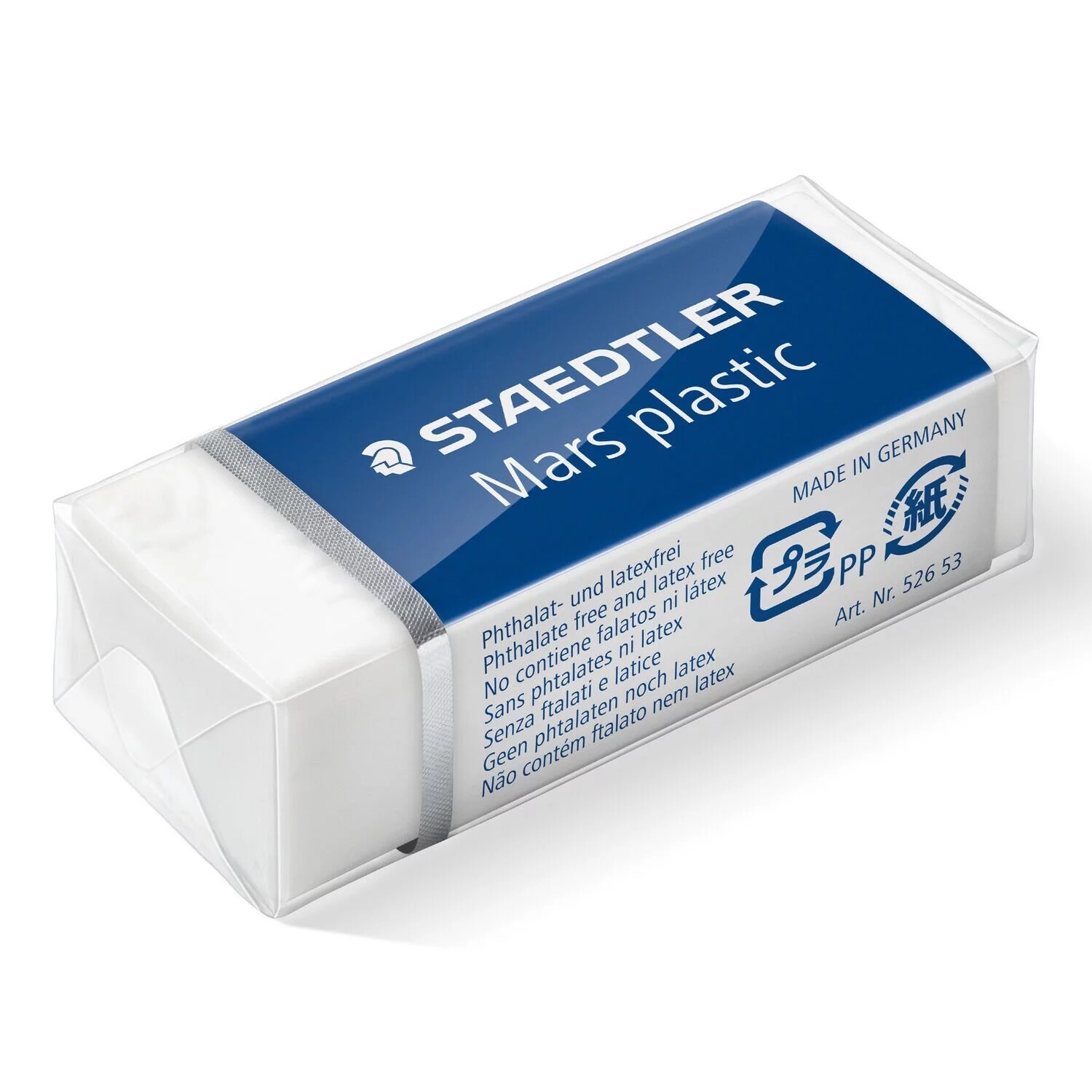 Cover: 4007817527139 | STAEDTLER Radiergummi Mars® plastic | 526 53 | 2019 | STAEDTLER