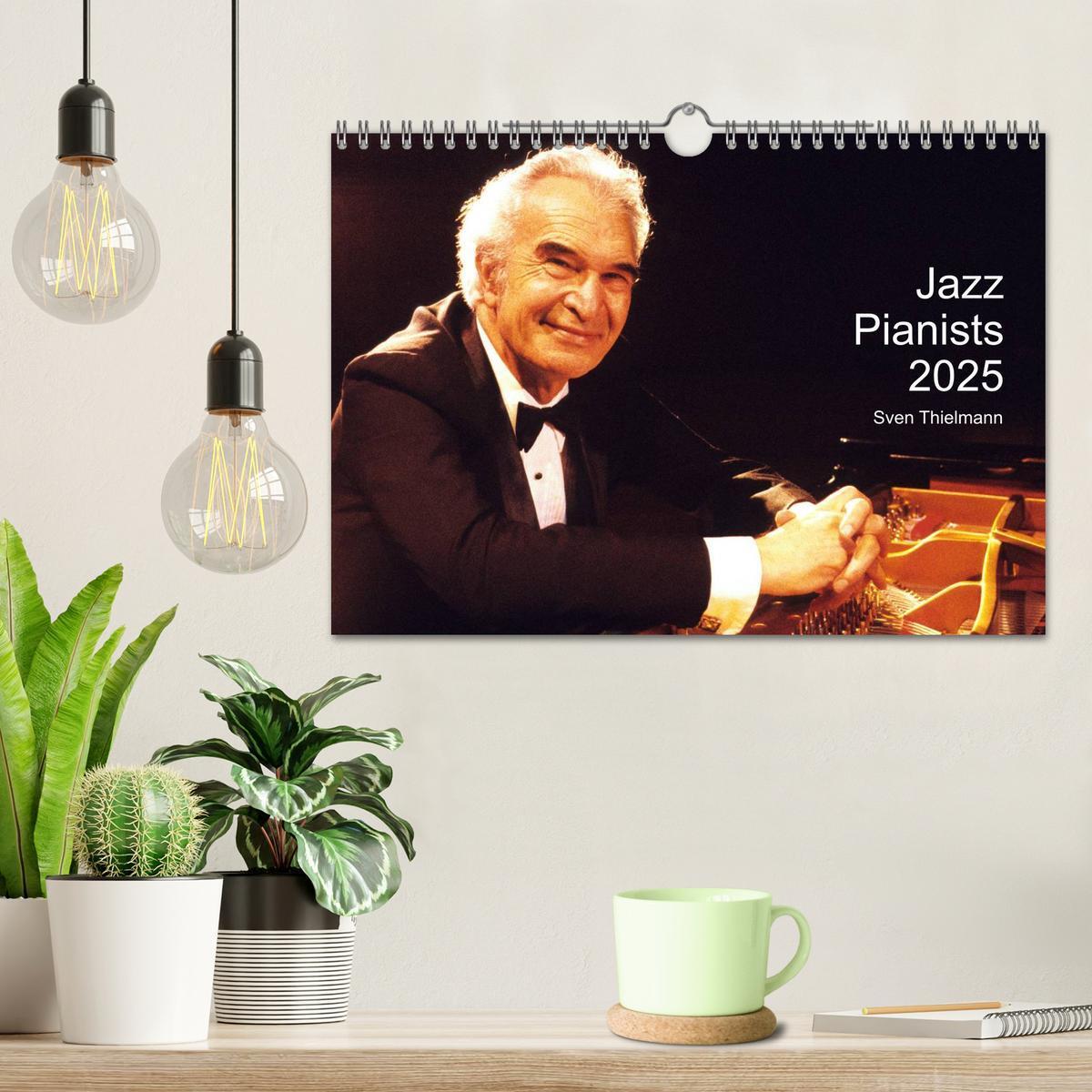 Bild: 9781325994519 | Jazz Pianists 2025 (Wall Calendar 2025 DIN A4 landscape), CALVENDO...