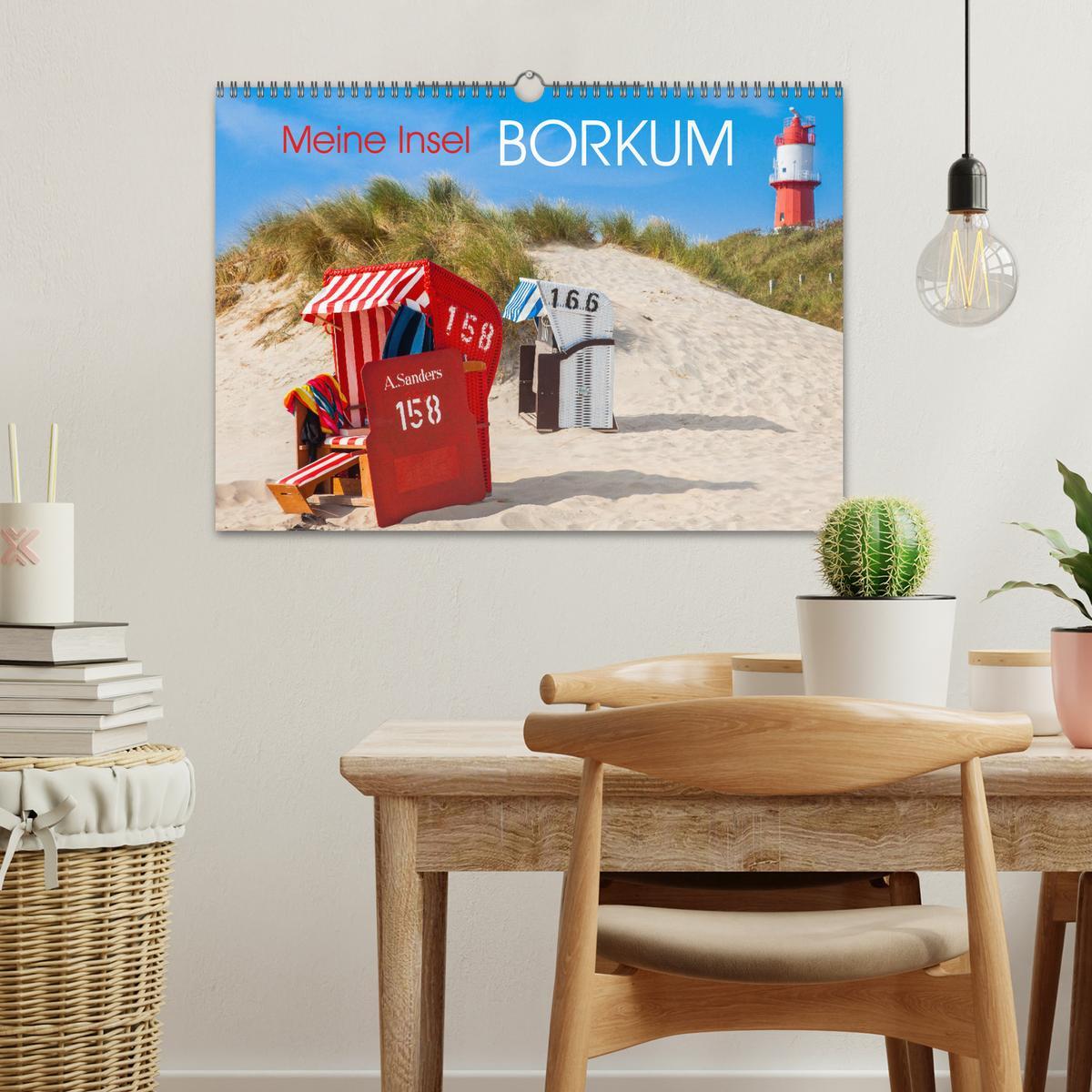 Bild: 9783383955440 | Meine Insel Borkum (Wandkalender 2025 DIN A3 quer), CALVENDO...