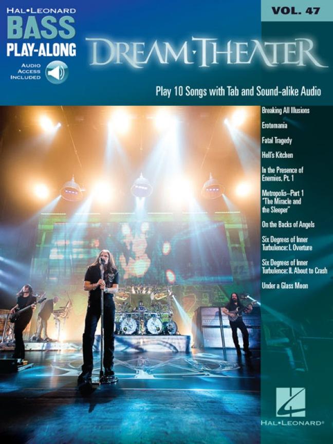 Cover: 9781476889429 | Dream Theater: Bass Play-Along Volume 47 Book/Online Audio | Buch