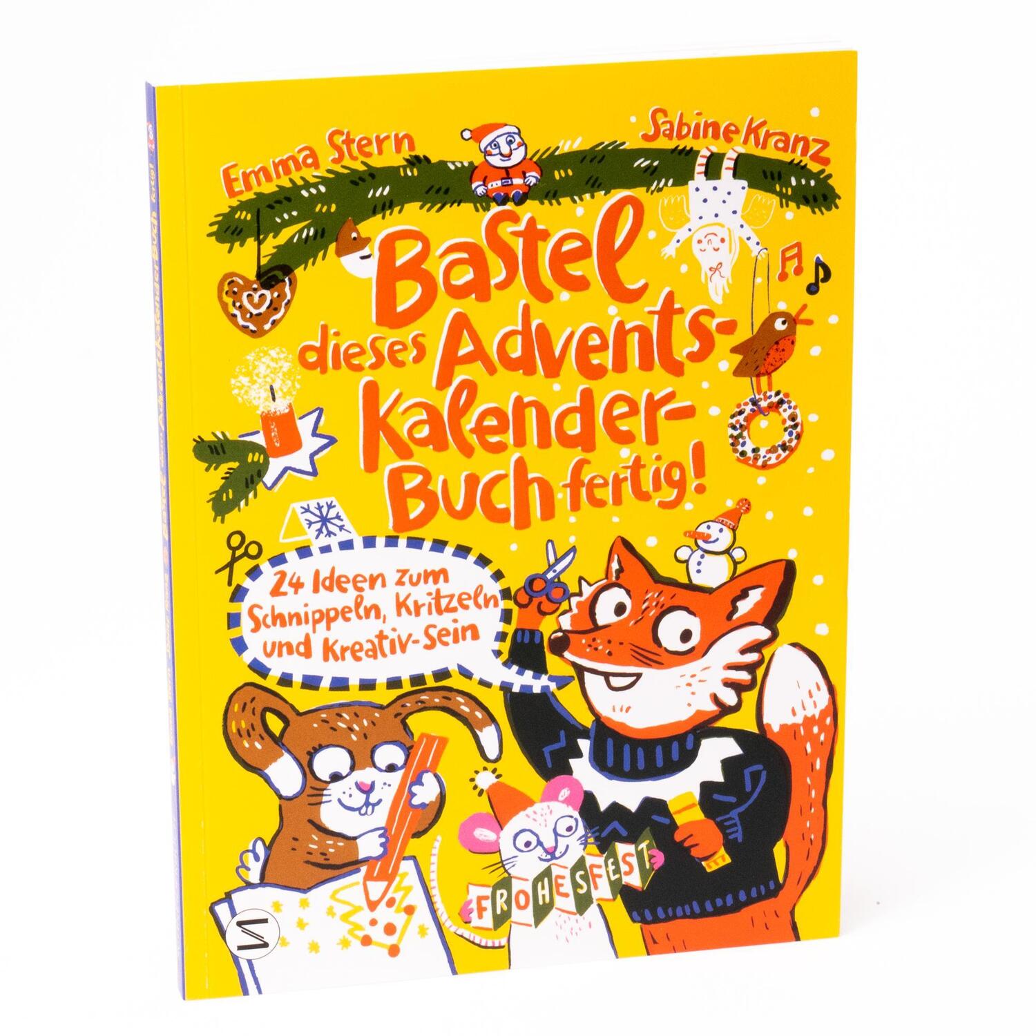 Bild: 9783505150661 | Bastel dieses Adventskalenderbuch fertig - 24 Ideen zum Schnippeln,...