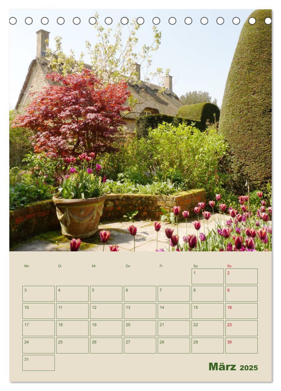 Bild: 9783435969562 | Schlösser und Gärten in England (Tischkalender 2025 DIN A5 hoch),...