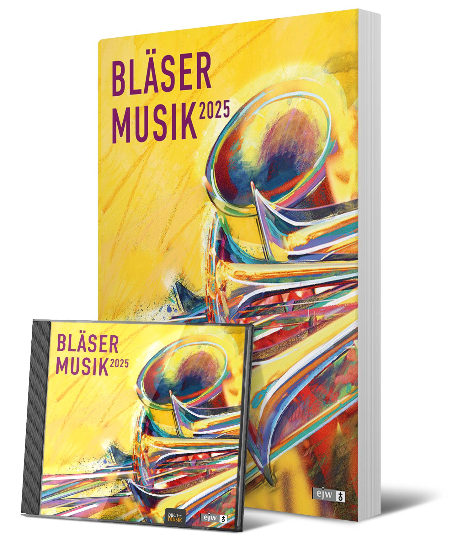 Cover: 4260175273920 | Paket Bläsermusik 2025 | Notenheft und Doppel-CD | Nonnenmann | Bundle