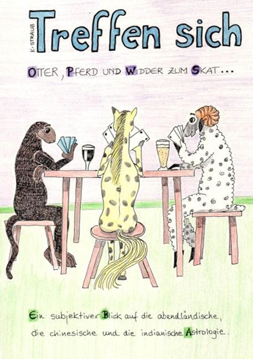 Cover: 9783732298334 | Treffen sich Otter, Pferd und Widder zum Skat... | Karin Straub | Buch