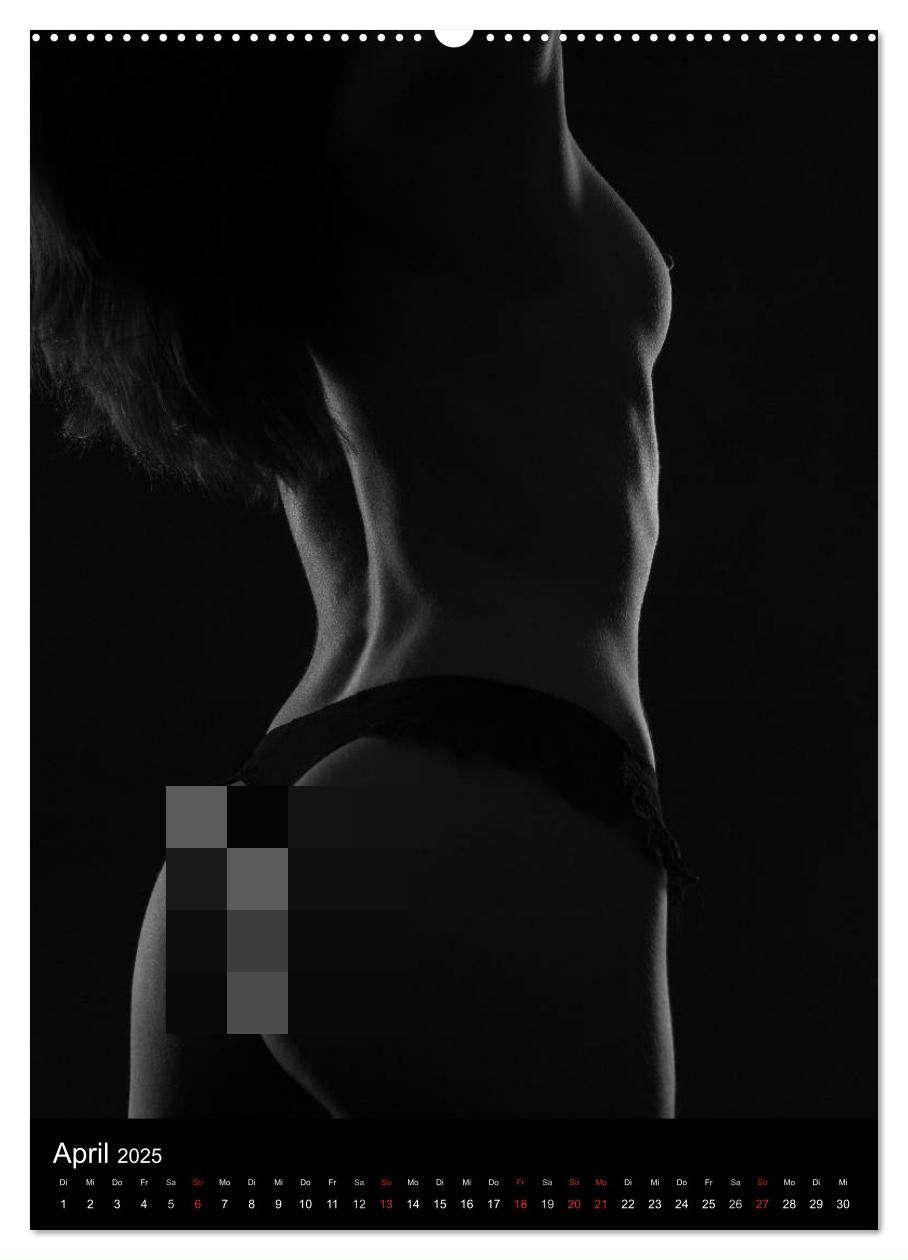 Bild: 9783457080450 | Erotische Silhouetten / CH-Version (Wandkalender 2025 DIN A2 hoch),...