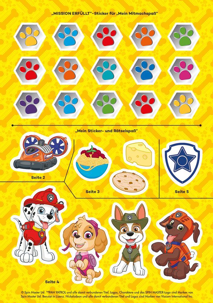 Bild: 9783833240362 | PAW Patrol: Mal- und Rätselspaß mit der PAW Patrol | Panini | Buch