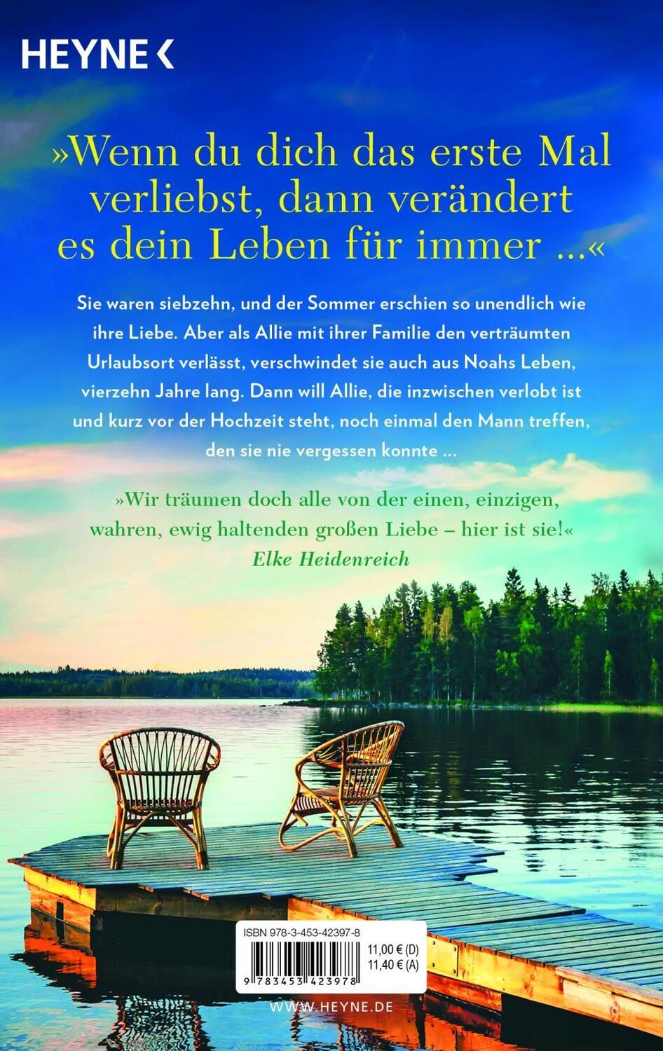 Bild: 9783453423978 | Wie ein einziger Tag | Roman | Nicholas Sparks | Taschenbuch | Deutsch