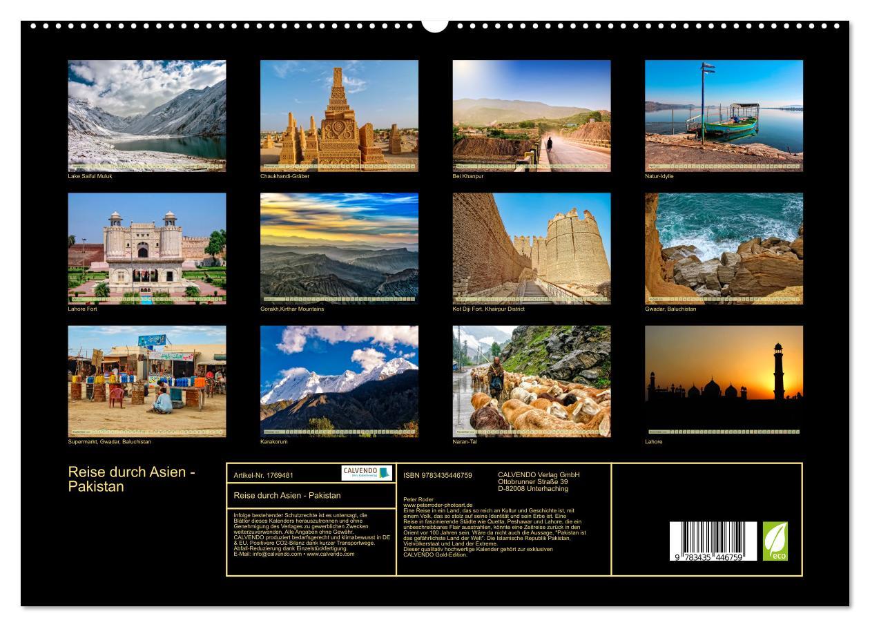 Bild: 9783435446759 | Reise durch Asien - Pakistan (hochwertiger Premium Wandkalender...