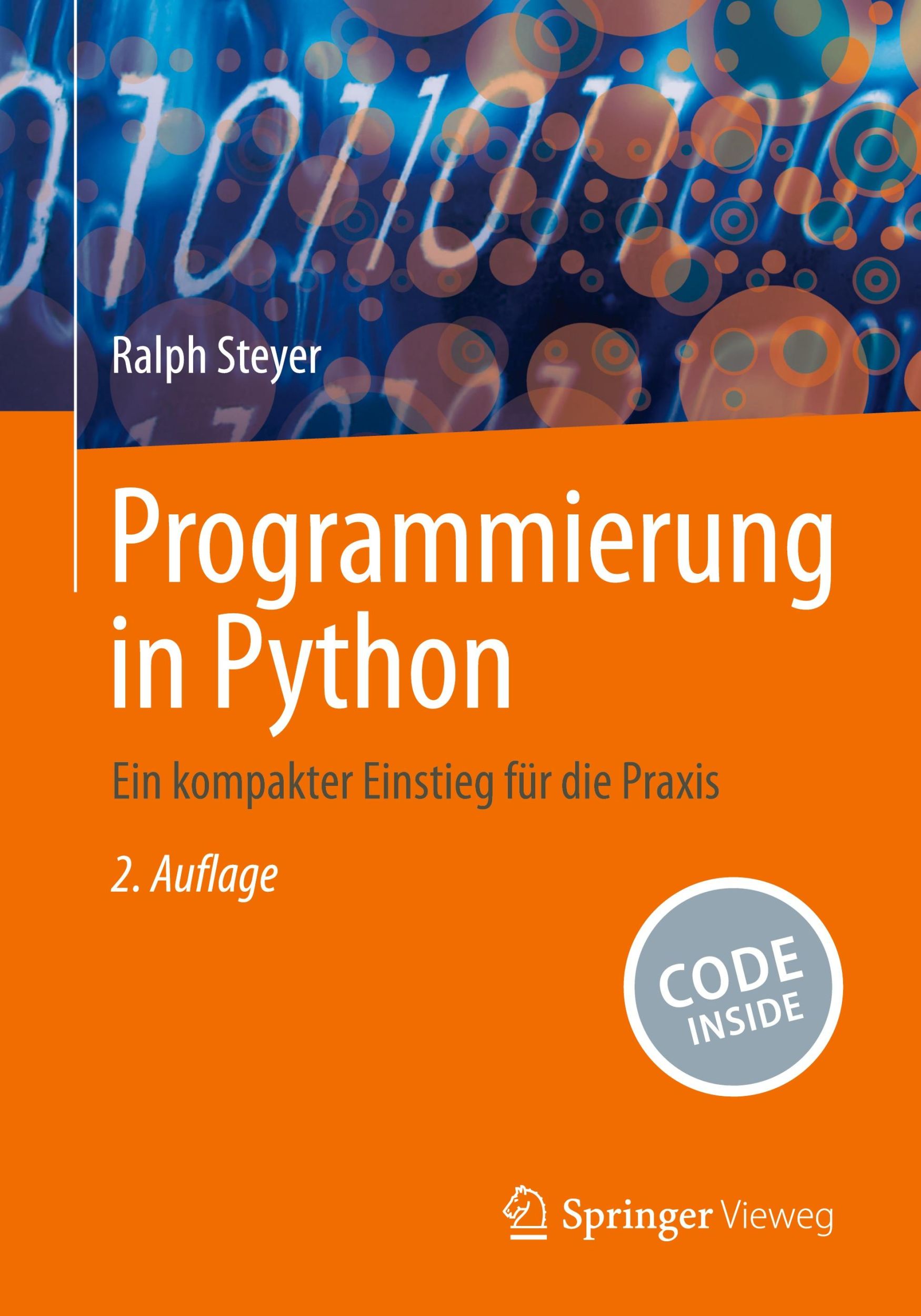 Cover: 9783658442859 | Programmierung in Python | Ein kompakter Einstieg für die Praxis