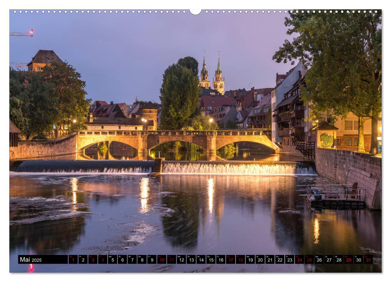 Bild: 9783383786457 | Wunderbares Nürnberg (Wandkalender 2025 DIN A2 quer), CALVENDO...