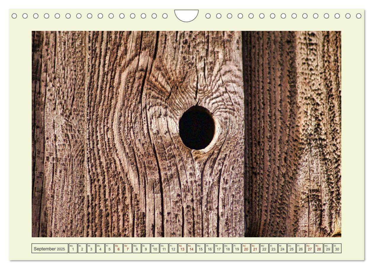 Bild: 9783435033485 | Einfach Holz (Wandkalender 2025 DIN A4 quer), CALVENDO Monatskalender