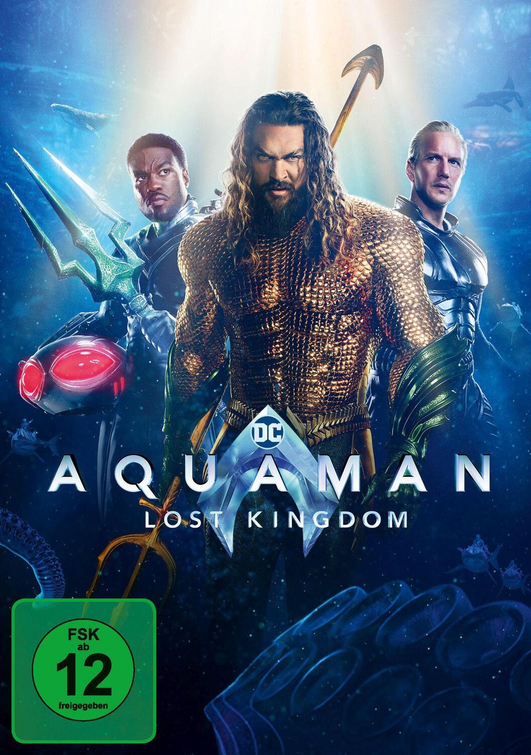 Cover: 5051890336514 | AQUAMAN: LOST KINGDOM DVD | DVD | Deutsch | 2023 | EAN 5051890336514