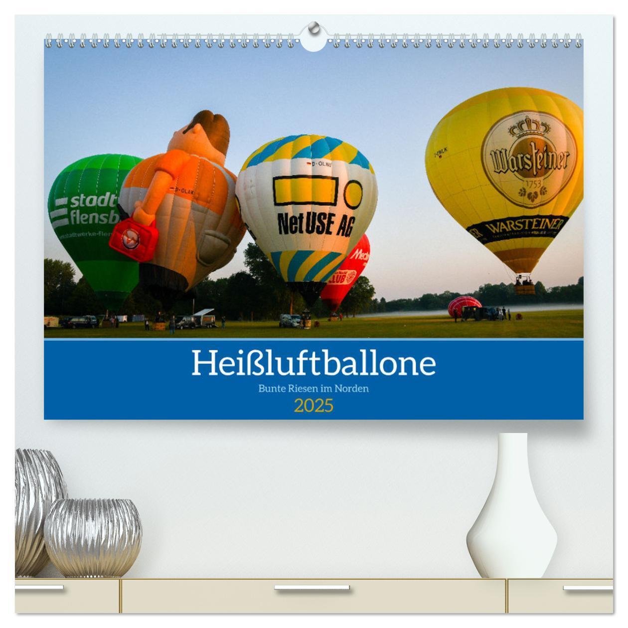 Cover: 9783457182574 | Heißluftballone - Bunte Riesen im Norden (hochwertiger Premium...