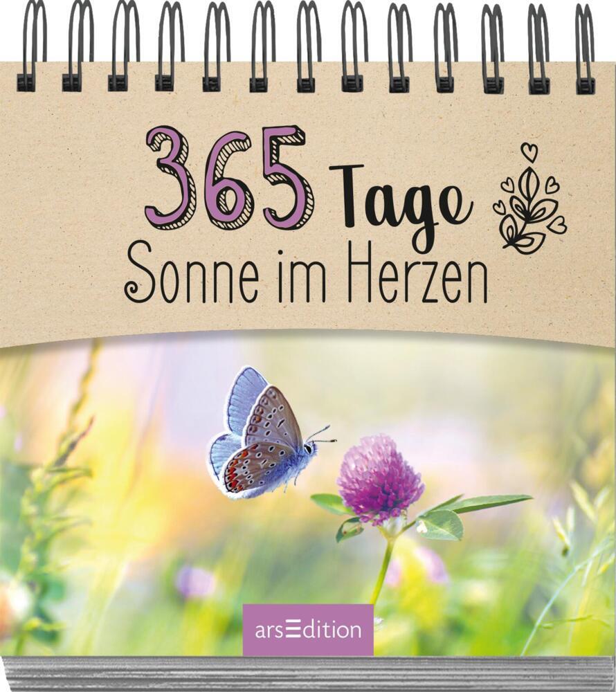 Bild: 9783845847221 | 365 Tage Sonne im Herzen | Taschenbuch | Spiralbindung, Aufsteller