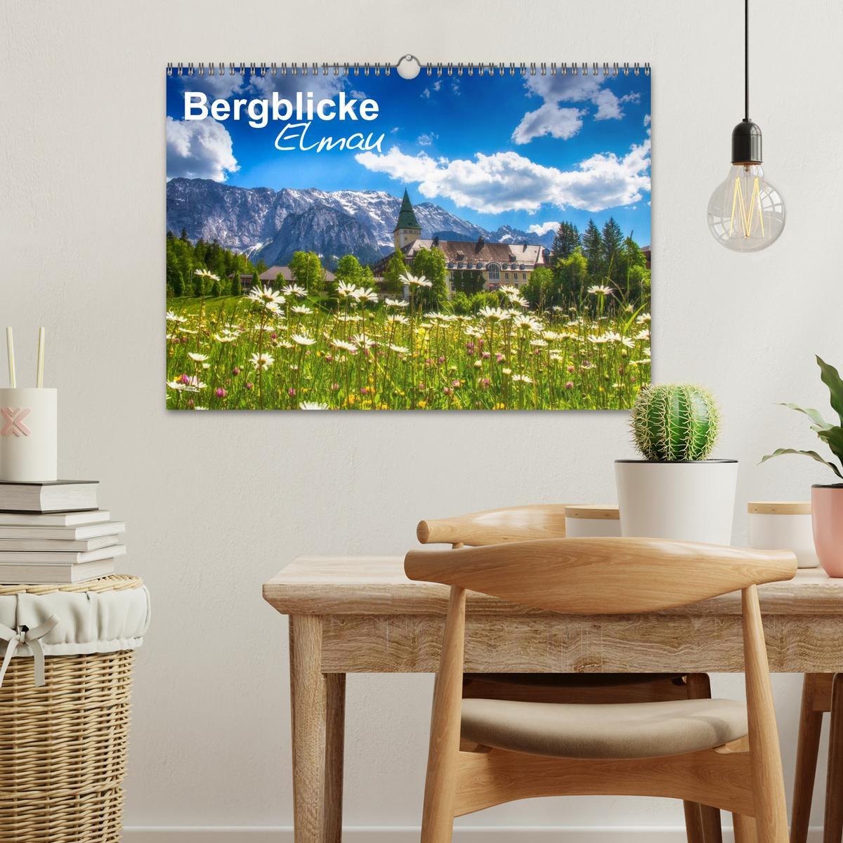 Bild: 9783435611836 | Bergblicke - Elmau (Wandkalender 2025 DIN A3 quer), CALVENDO...