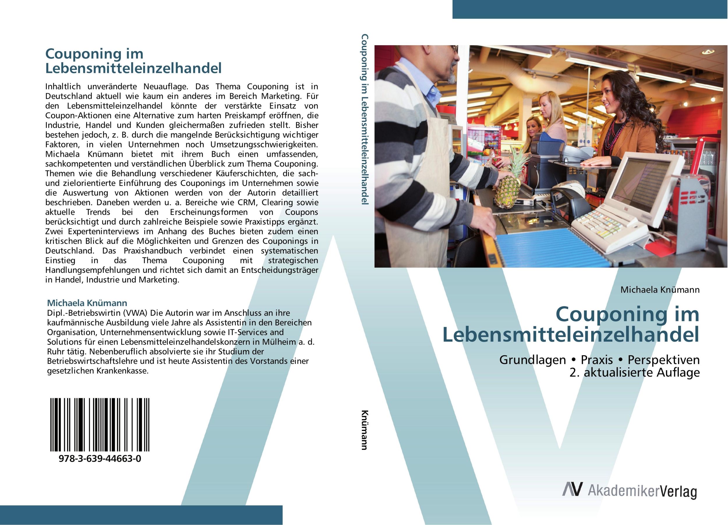 Cover: 9783639446630 | Couponing im Lebensmitteleinzelhandel | Michaela Knümann | Taschenbuch