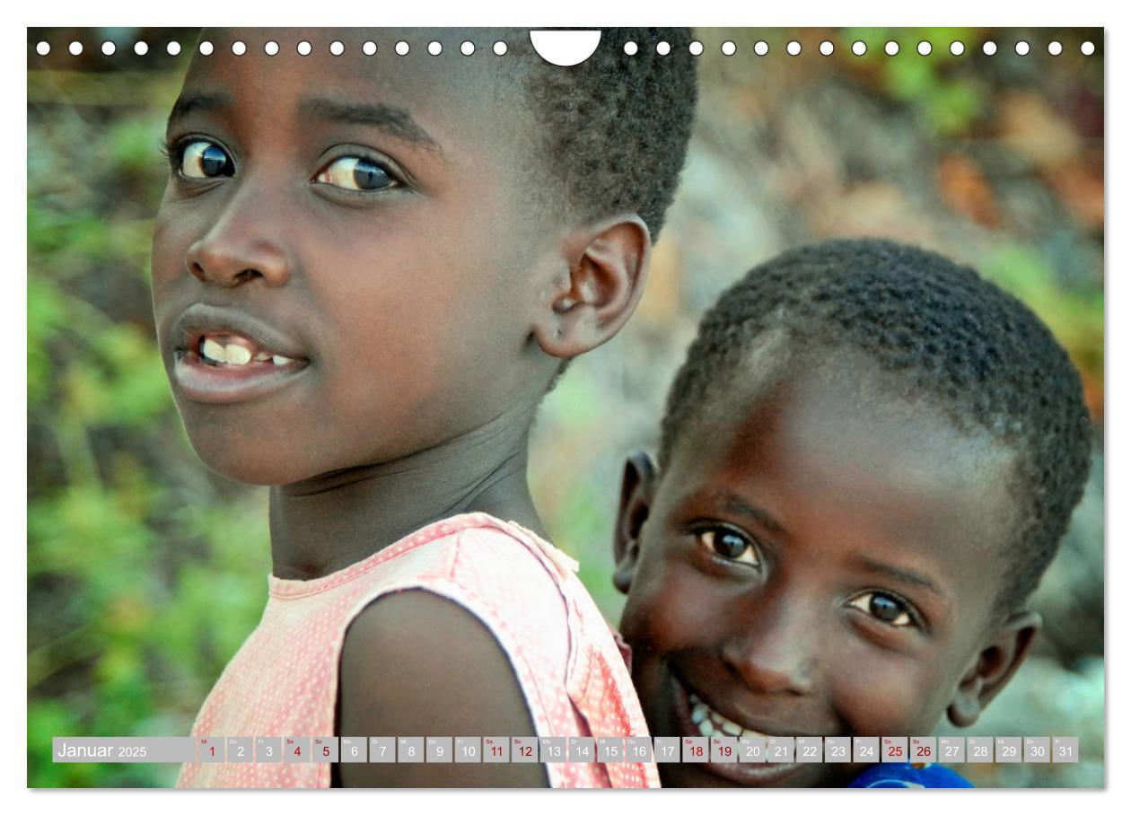 Bild: 9783435138388 | Kinderaugen aus Afrika (Wandkalender 2025 DIN A4 quer), CALVENDO...