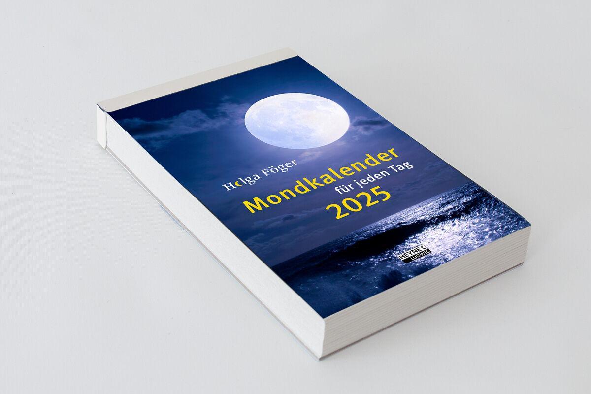 Bild: 9783453239401 | Mondkalender für jeden Tag 2025 | Helga Föger | Kalender | 392 S.