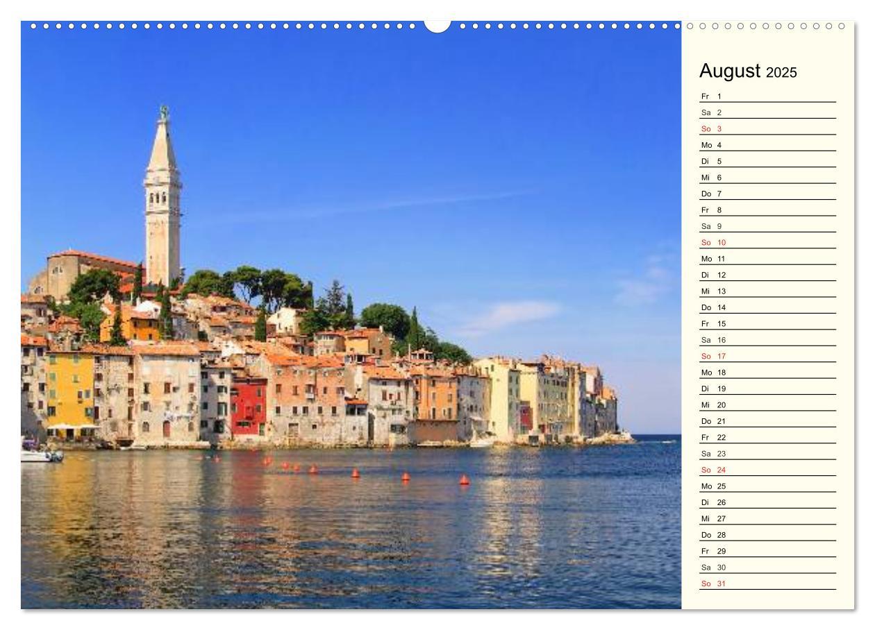 Bild: 9783435511617 | Kroatien (Wandkalender 2025 DIN A2 quer), CALVENDO Monatskalender