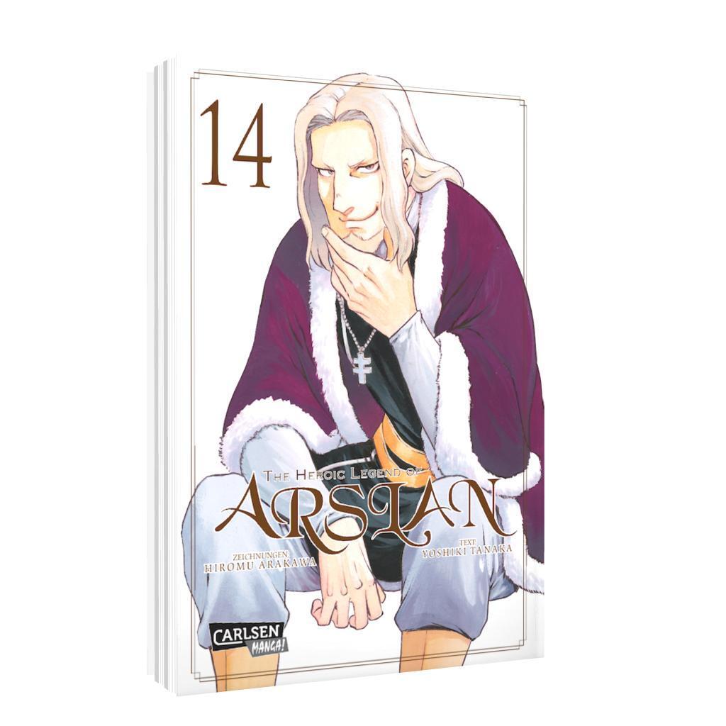 Bild: 9783551748508 | The Heroic Legend of Arslan 14 | Hiromu Arakawa (u. a.) | Taschenbuch