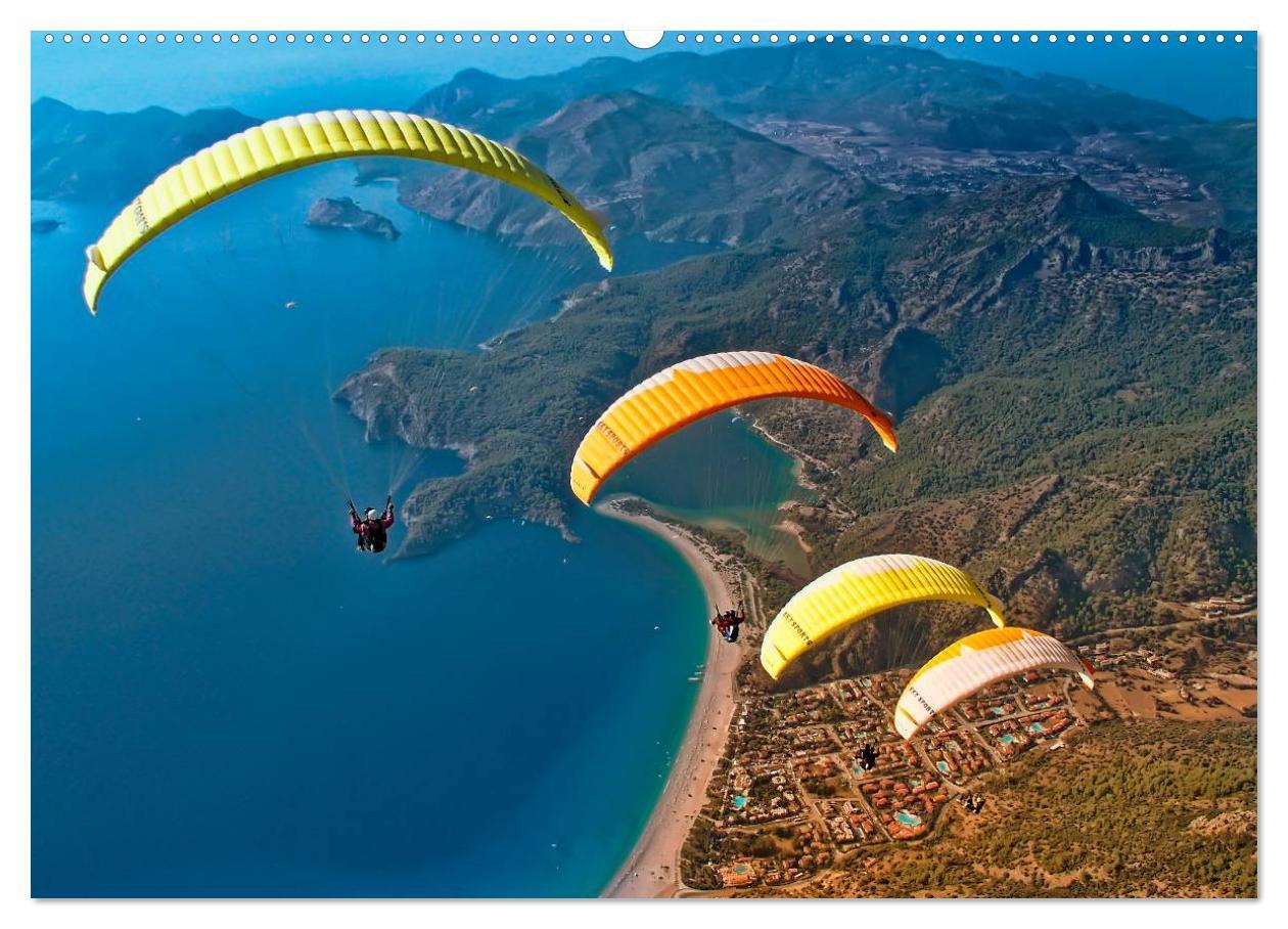 Bild: 9783435478934 | Freiheit und Abenteuer - Paragliding (Wandkalender 2025 DIN A2...