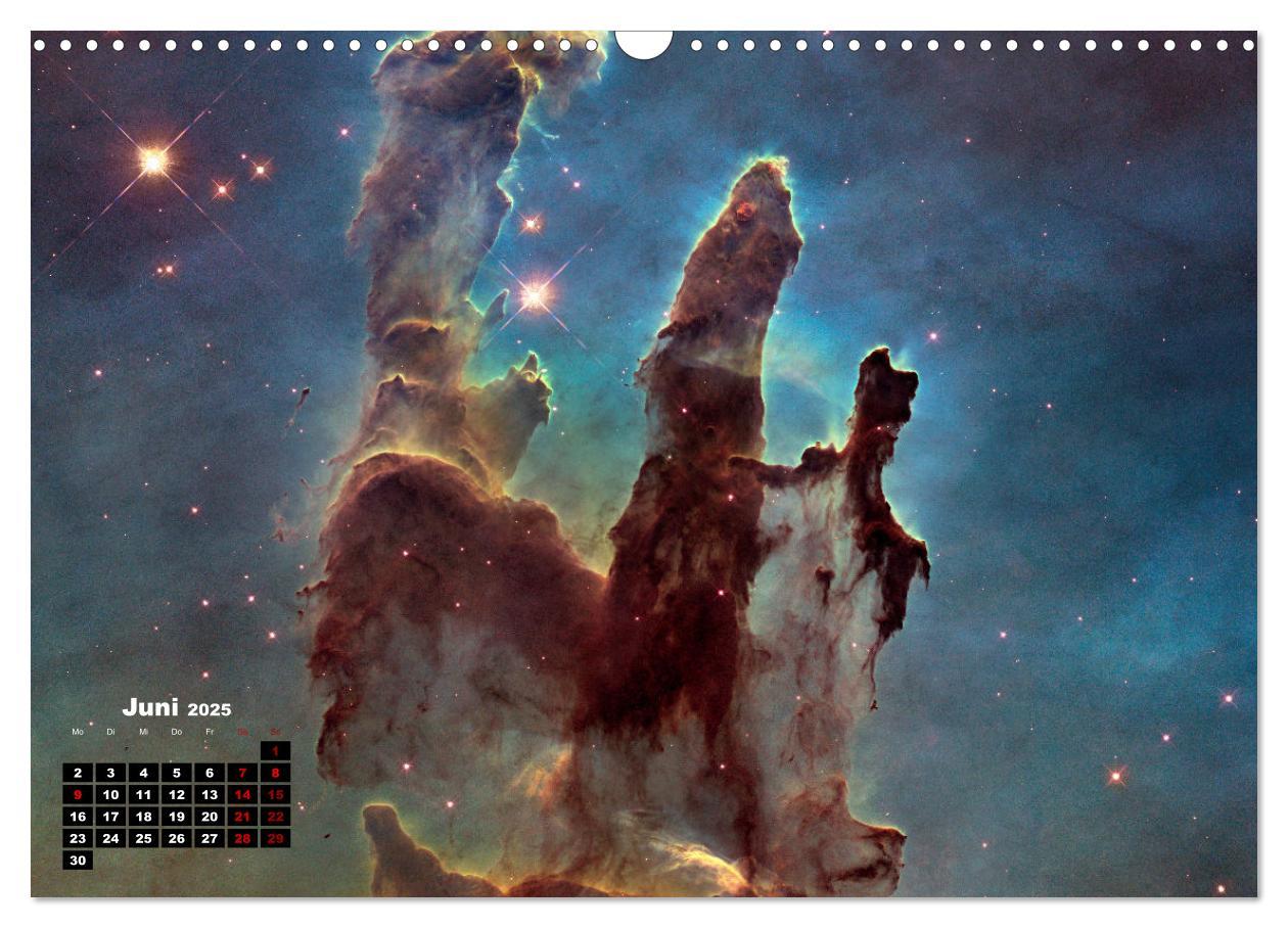 Bild: 9783457139226 | Hubble - 35 Jahre atemberaubende Aufnahmen (Wandkalender 2025 DIN...