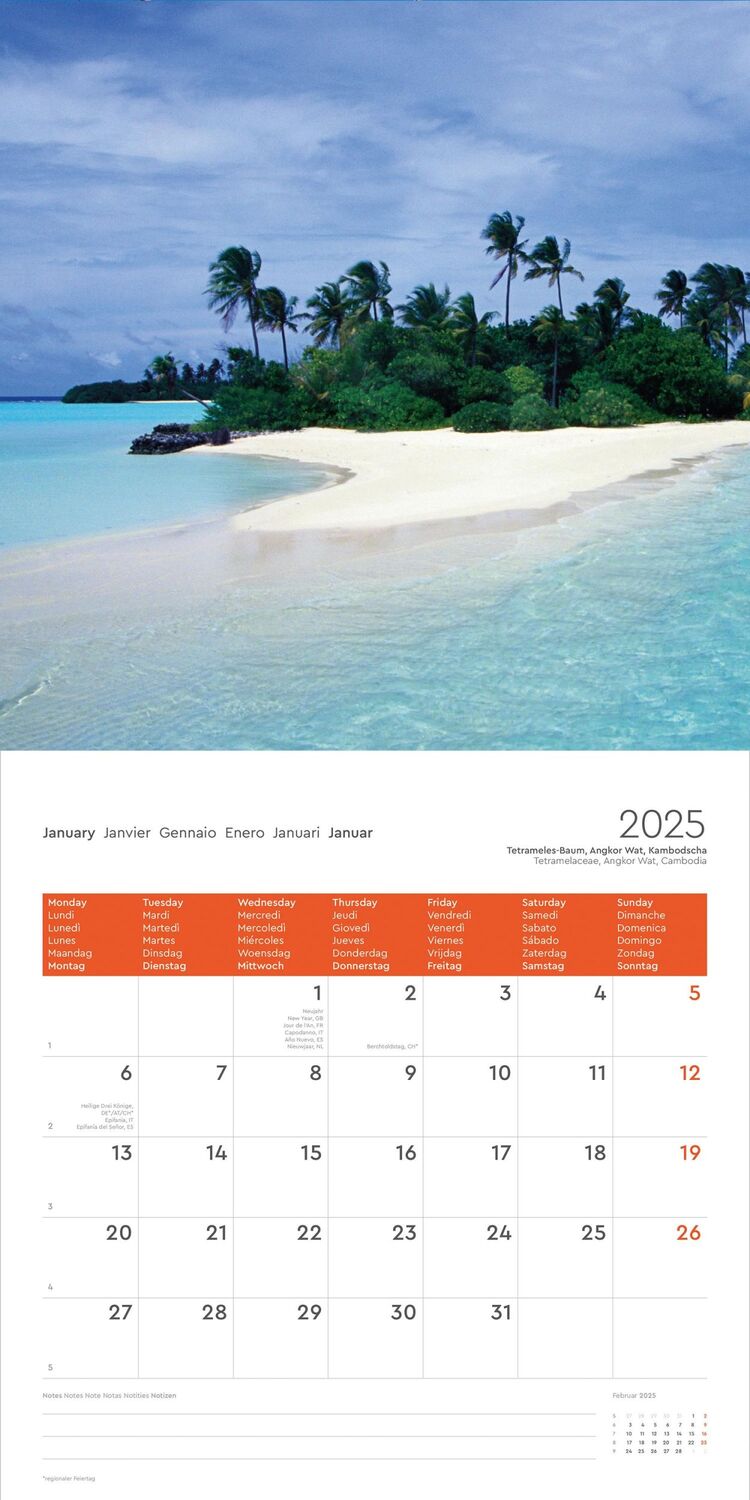 Bild: 9783965914049 | Summertime - KUNTH Broschurkalender 2025 | Kalender | 28 S. | Deutsch