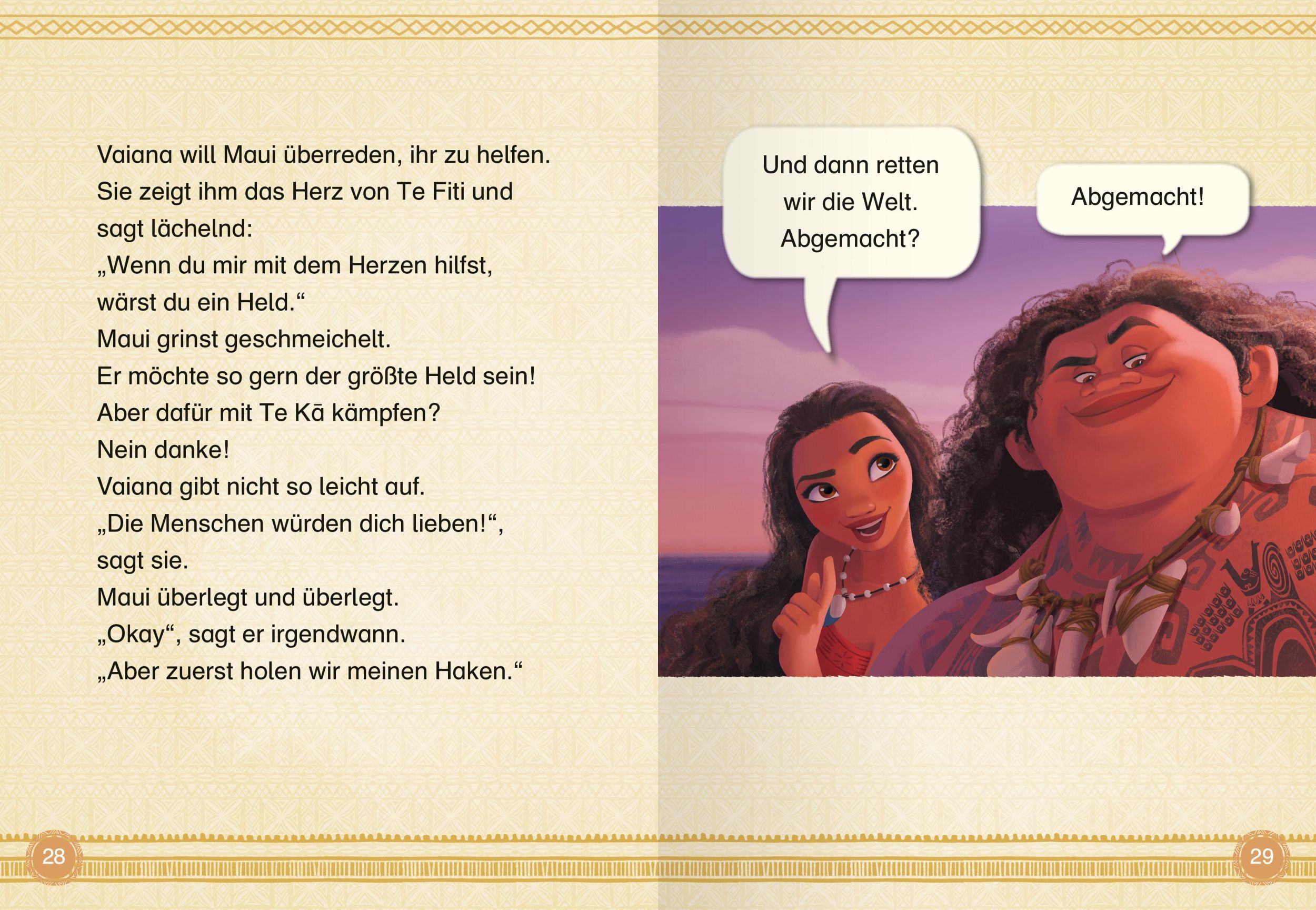 Bild: 9783473498369 | Disney Vaiana: Das offizielle Erstlesebuch zu Film 1 die...