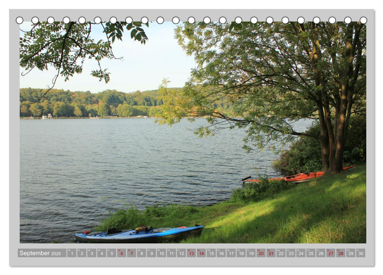 Bild: 9783383934889 | Baldeneysee - Oase der Ruhe (Tischkalender 2025 DIN A5 quer),...