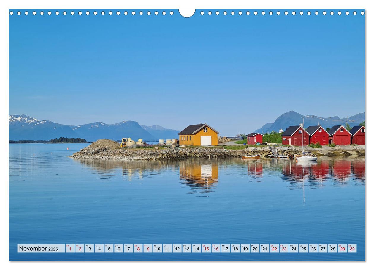 Bild: 9783383955402 | Norwegen erkunden mit dem Wohnmobil (Wandkalender 2025 DIN A3...