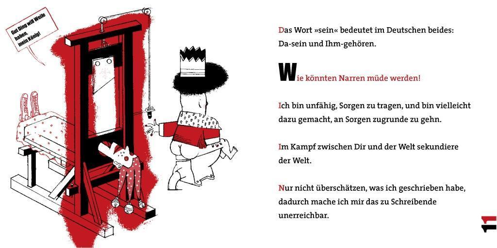 Bild: 9783941683426 | Wie könnten Narren müde werden | Aphorismen | Franz Kafka | Buch