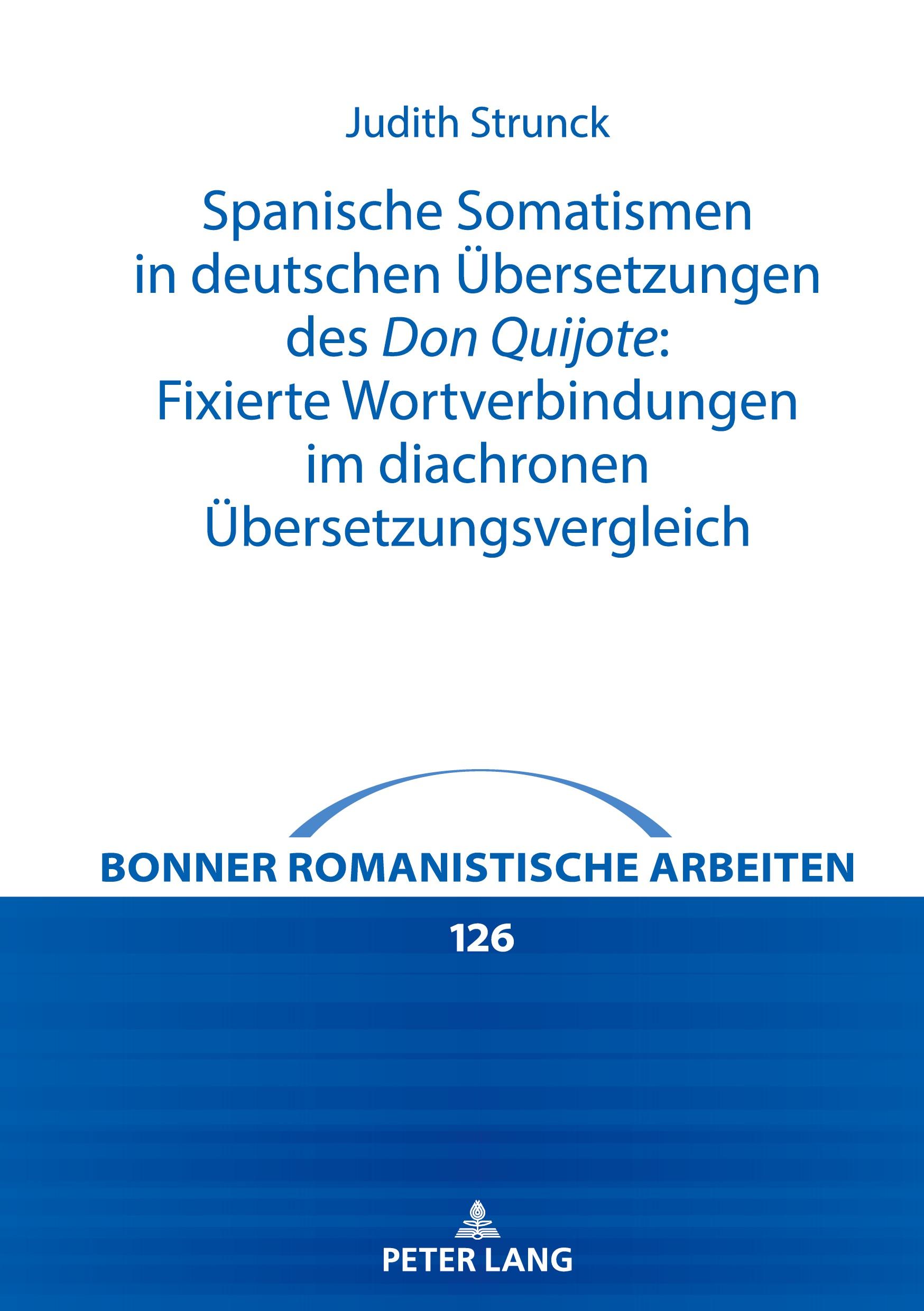 Cover: 9783631704233 | Spanische Somatismen in deutschen Übersetzungen des Don Quijote:...