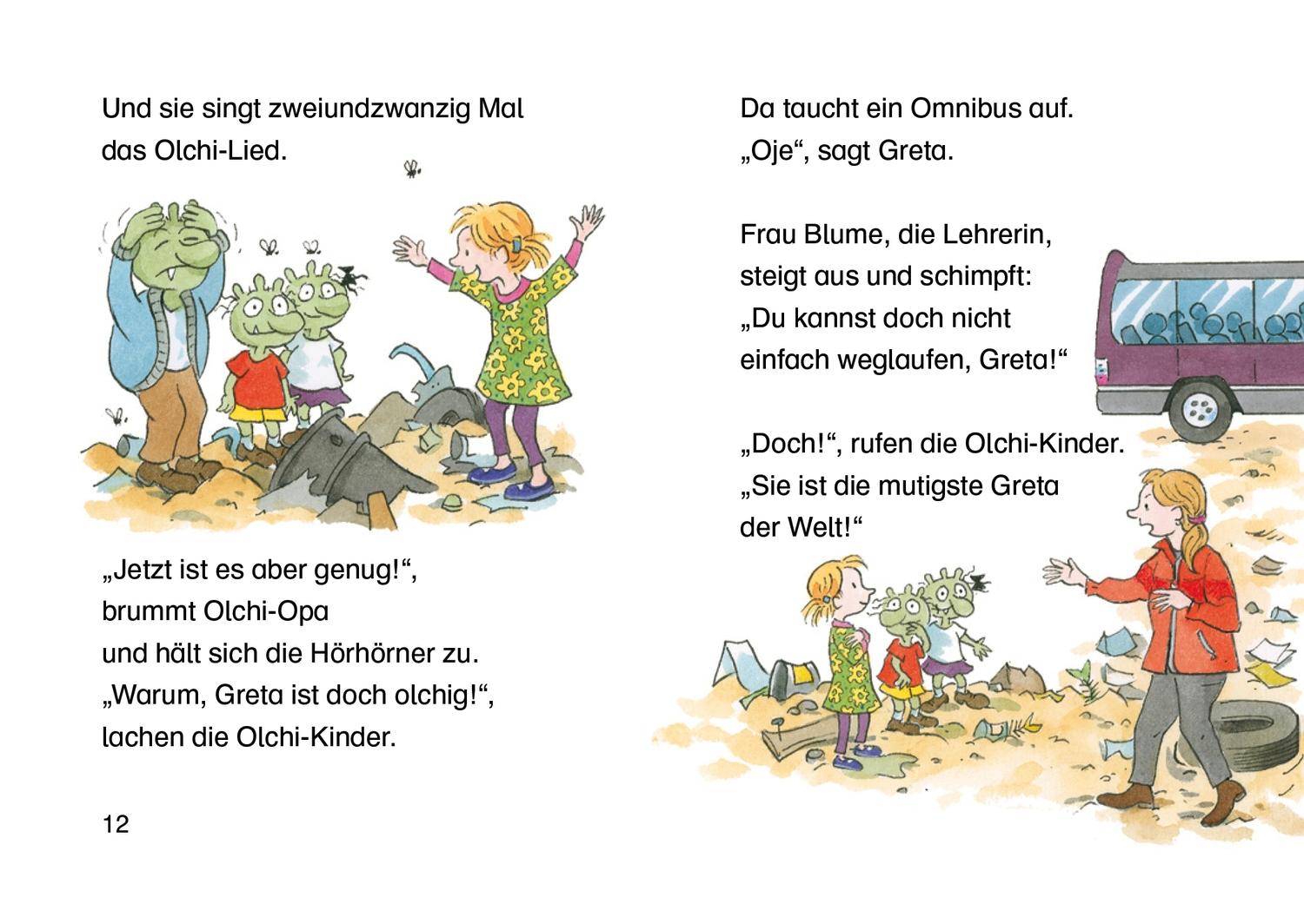 Bild: 9783789110948 | Die Olchis auf Klassenfahrt | Erhard Dietl | Buch | Lesestarter | 2019