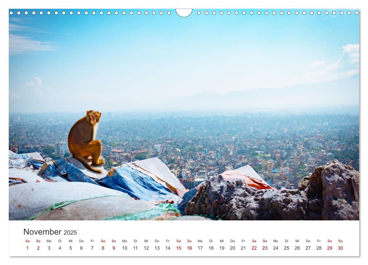 Bild: 9783435008360 | Nepal - Mitten im Himalaya (Wandkalender 2025 DIN A3 quer),...