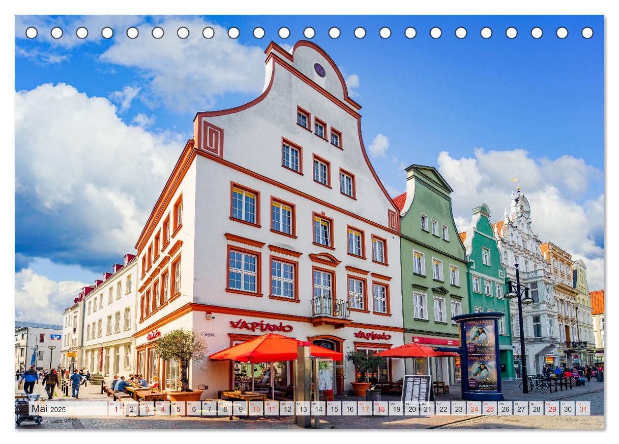 Bild: 9783435238644 | Rostock Impressionen (Tischkalender 2025 DIN A5 quer), CALVENDO...