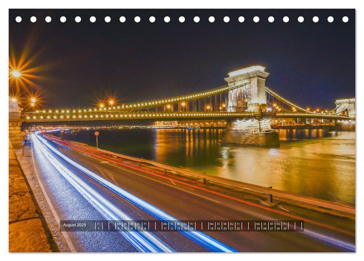 Bild: 9783435143658 | Budapest - Die Stadt an der Donau (Tischkalender 2025 DIN A5 quer),...