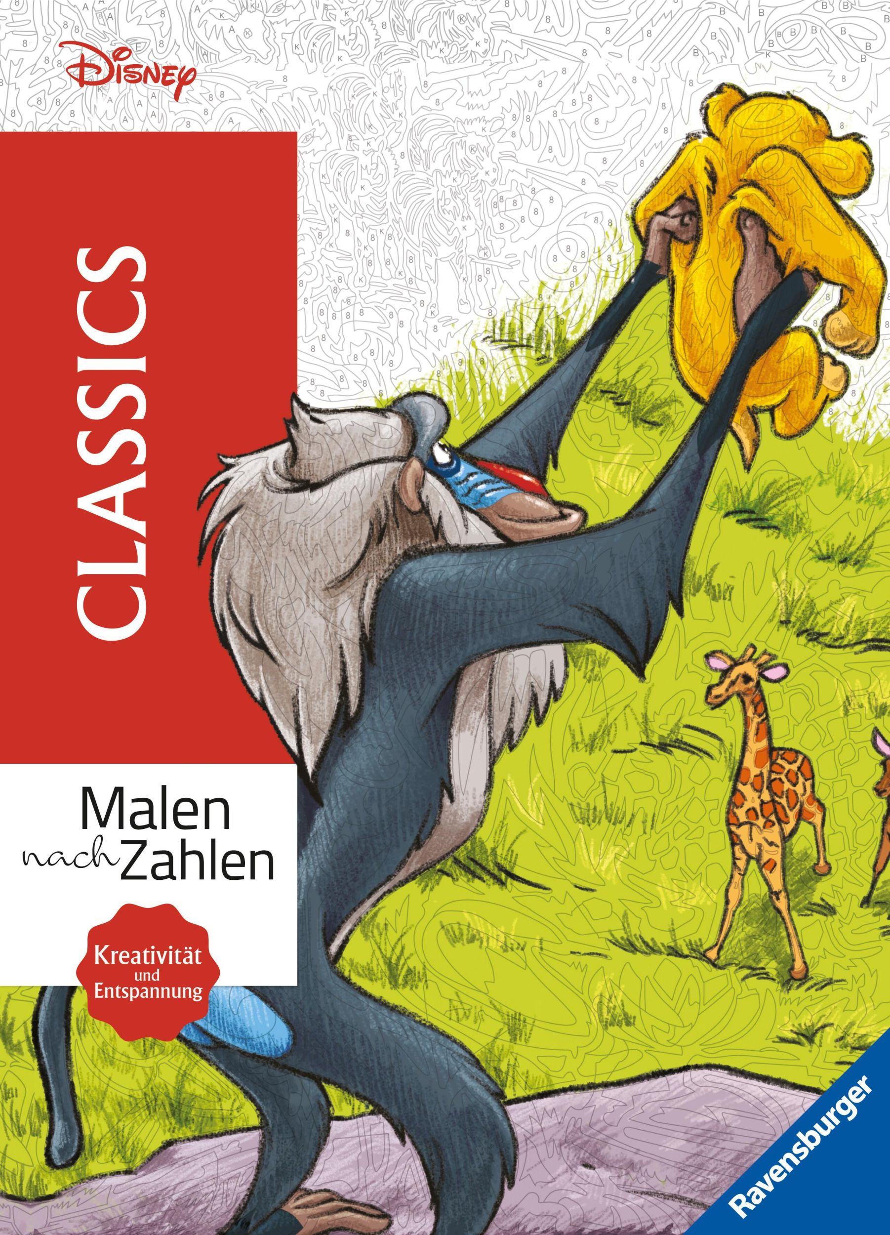 Cover: 9783473498321 | Malen nach Zahlen Disney: Classics - Disney Malbuch für Erwachsene...