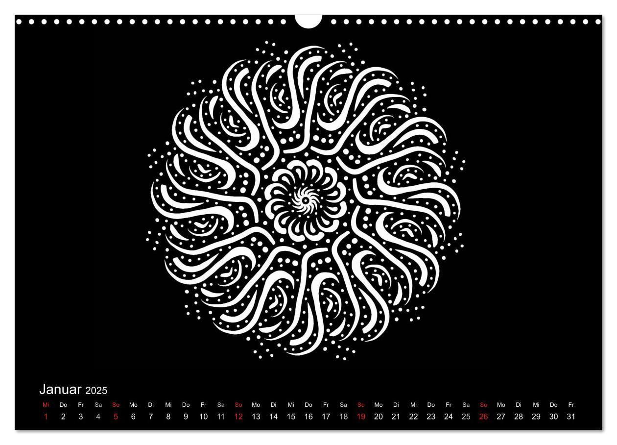 Bild: 9783435463275 | Entspannung und Ruhe durch Mandalas (Wandkalender 2025 DIN A3...