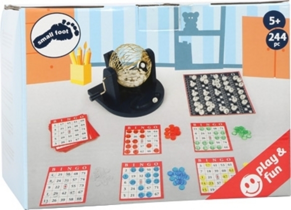 Cover: 4020972114068 | Bingo Spielset mit Trommel (Spiel) | small foot | Spiel | In Spielebox